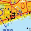 Kaart met locatie Kas Bonita